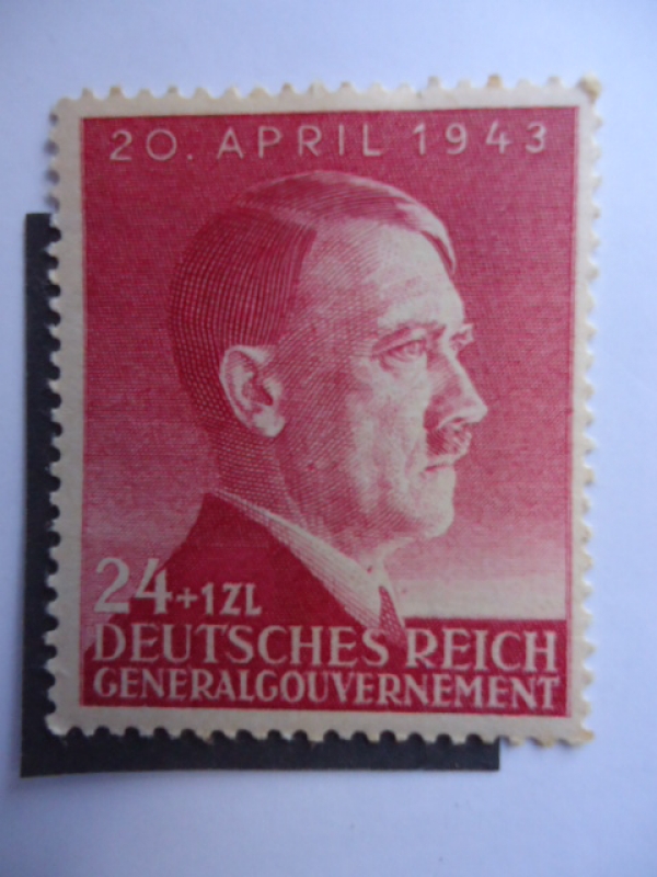 Adolfo Hitler - Deutsches Reich-Generalgouvernement
