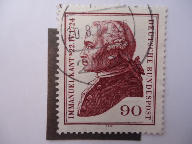 250a Aniversarios del nacimiento del Filósofo Immanuel Kant (1724-1974)