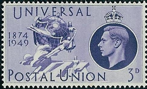75º aniversario de la Unión Postal Universal