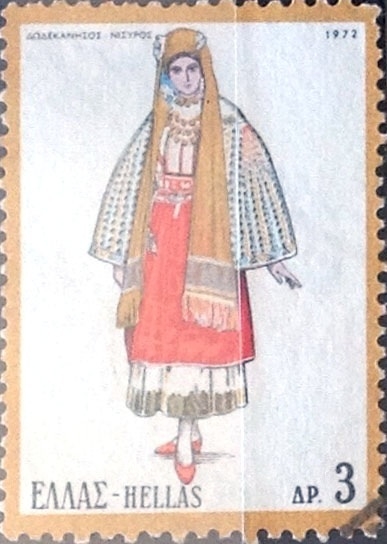 Intercambio 0,20 usd 3 dracmas 1972