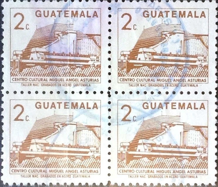 Intercambio 0,80 usd 4x2 cents. 1988