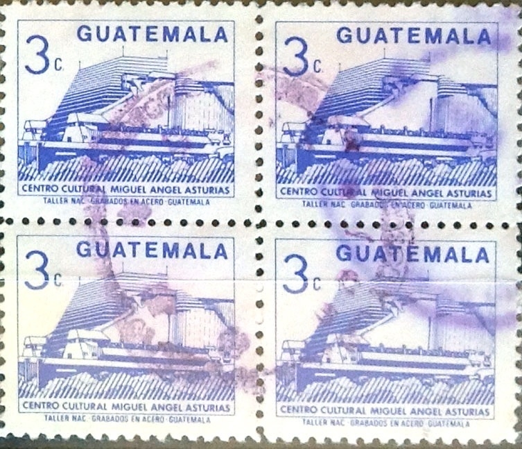 Intercambio 0,80 usd 4x3 cent. 1987