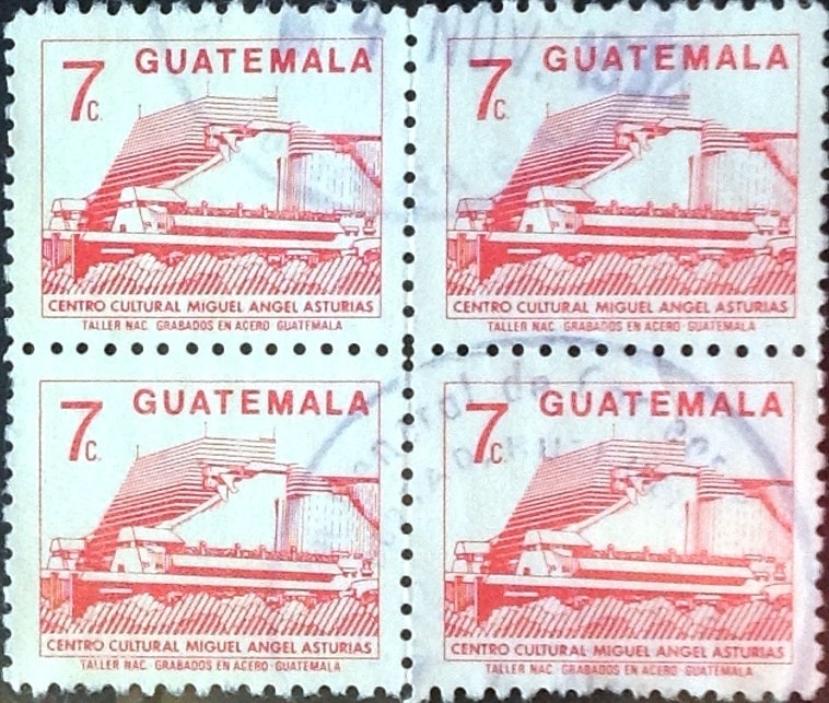 Intercambio 0,80 usd 4x7 cent. 1987