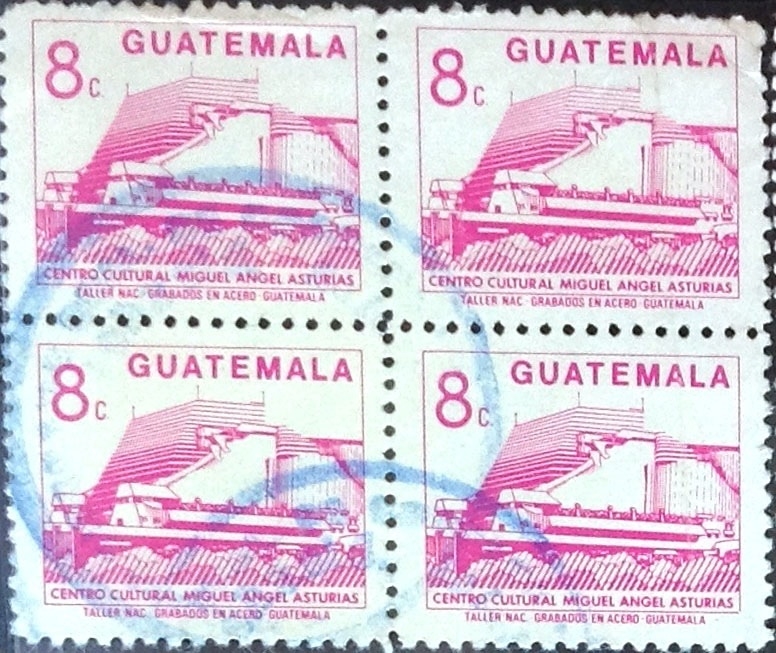 Intercambio 0,80 usd 4x8 cent. 1987