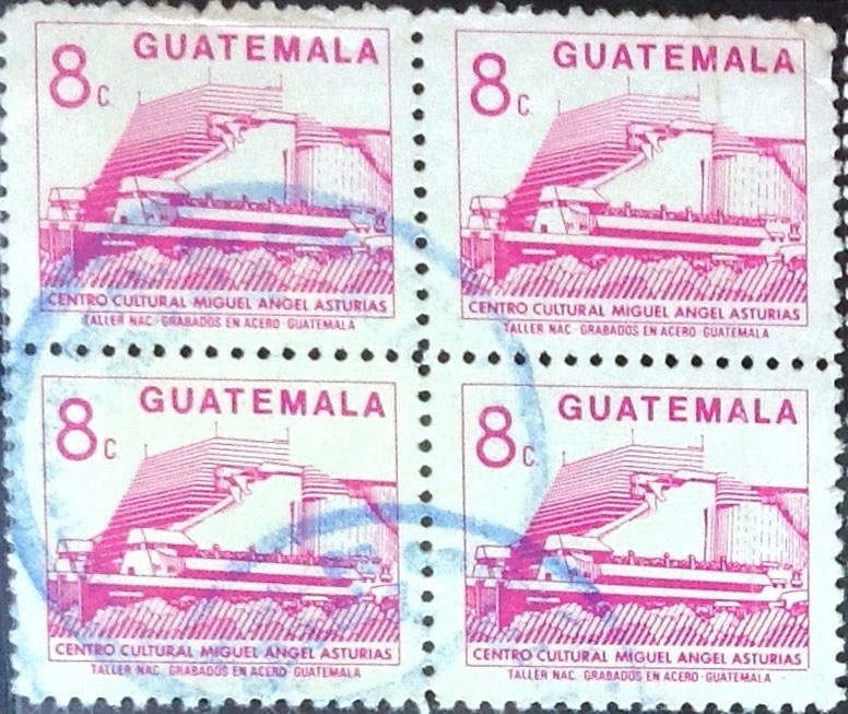 Intercambio 0,80 usd 4x8 cent. 1987