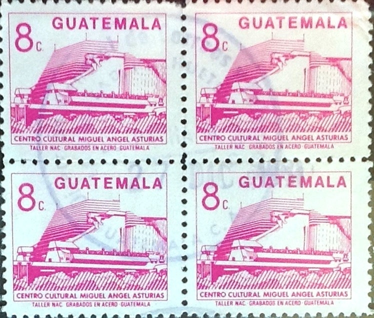 Intercambio 0,80 usd 4x8 cent. 1987