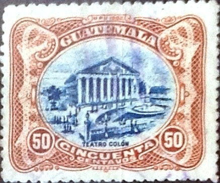 Intercambio 0,40 usd 50 cent. 1902