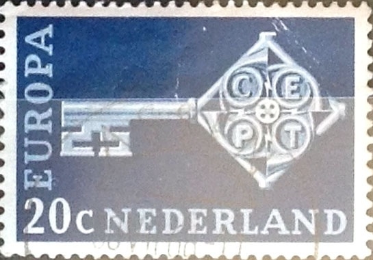 Intercambio 0,20 usd 20 cent. 1967