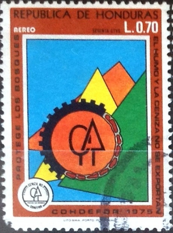 Intercambio 0,40 usd 70 cent. 1976