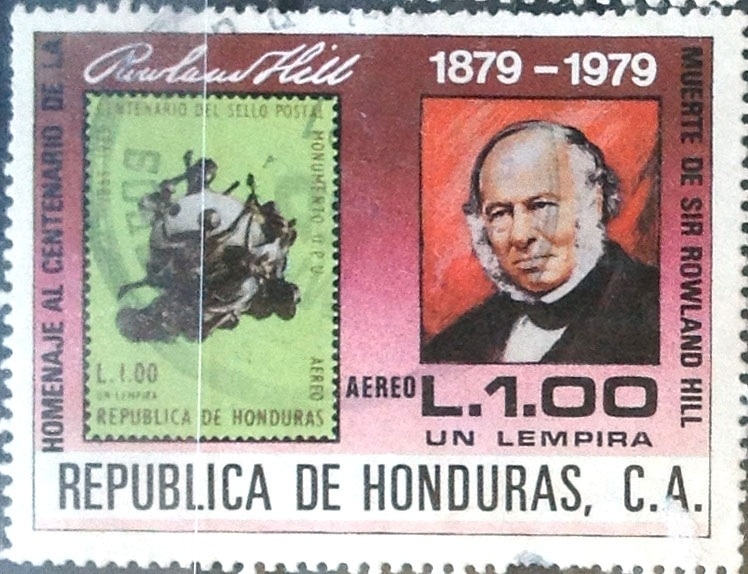 Intercambio 1,10 usd 1 lempira 1980