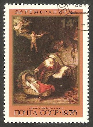 4322 - La Sagrada Familia, de Rembrandt