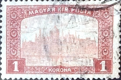 Intercambio 0,20  usd 1 korona 1916