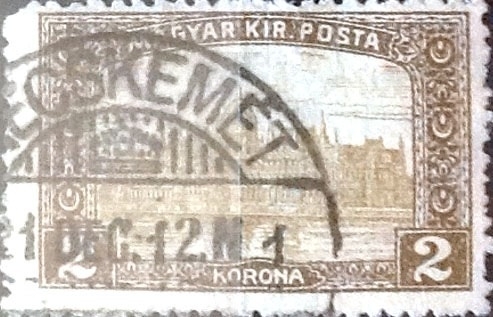 Intercambio 0,20 usd 2 korona 1916