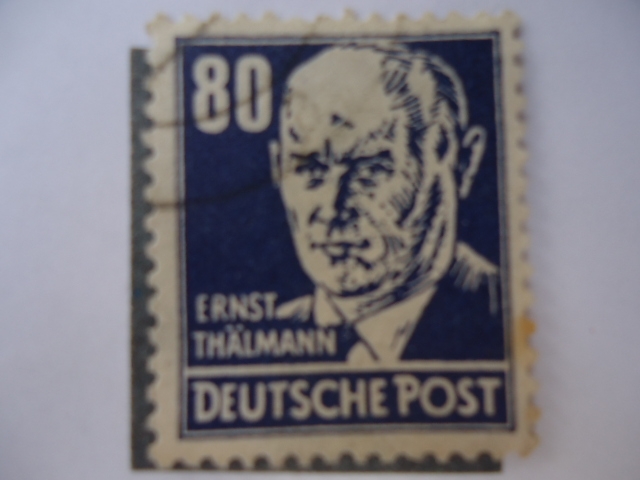 Comunista, Ernst Thalmann 18667´1944.