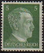 DEUTSCHES REICH 1941 Scott509 SELLO ADOLF HITLER NUEVO ALEMANIA Michel784