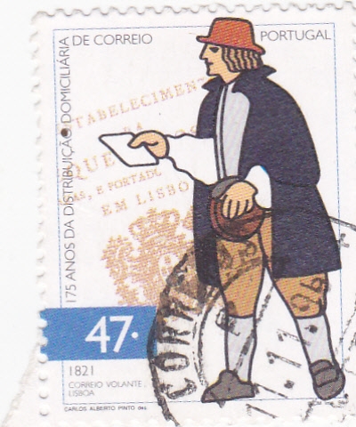 175 años de la distribución domiciliaria de correo