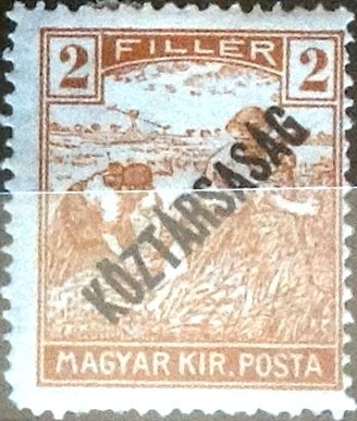 Intercambio 0,20 usd 2 f. 1918