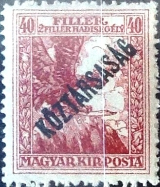Intercambio 0,20 usd 40 + 2 f. 1918