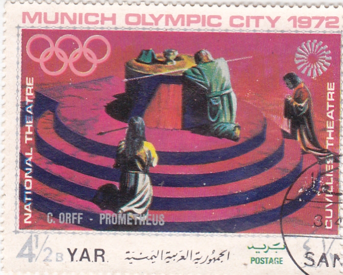 teatro nacional- Munich Olimpiada-72