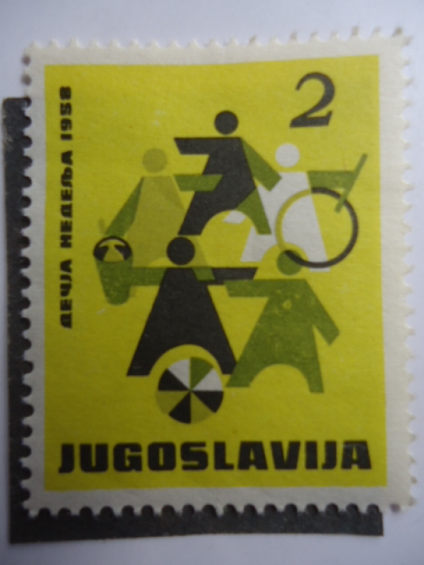 Posta Yugoslavija. Children Week