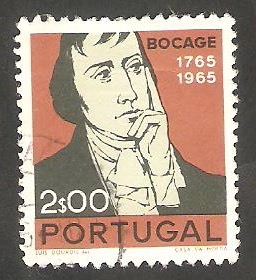 1005 - II Centº del nacimiento del poeta Manuel María Barbosa de Bocage