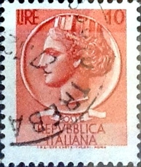Intercambio 0,20 usd 10 liras 1968