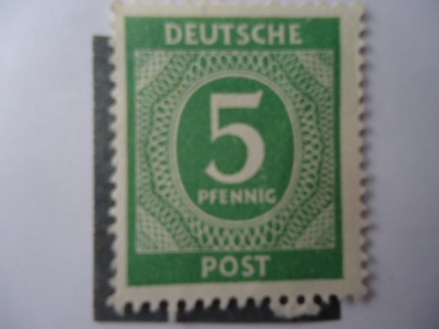 Cifras-5 Pfennig.