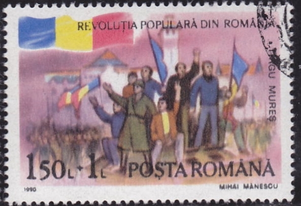 Primer anivº del Levantamiento popular en Rumania