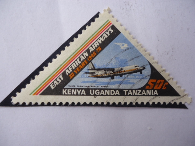 Africa Oriental Británica-East African Airways - Kenya-Uganda-Tanzania.