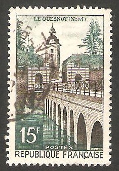 1106 - Lago Vauban, y puerta fortificada de Fauroeulx