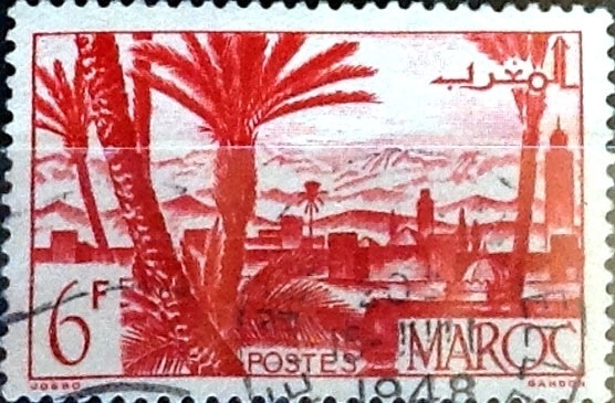 Intercambio 0,20 usd 6 francos 1947