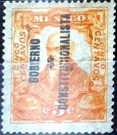 Intercambio 0,35 usd 5 cent. 1914