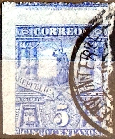 Intercambio 0,35 usd 5 cent. 1895