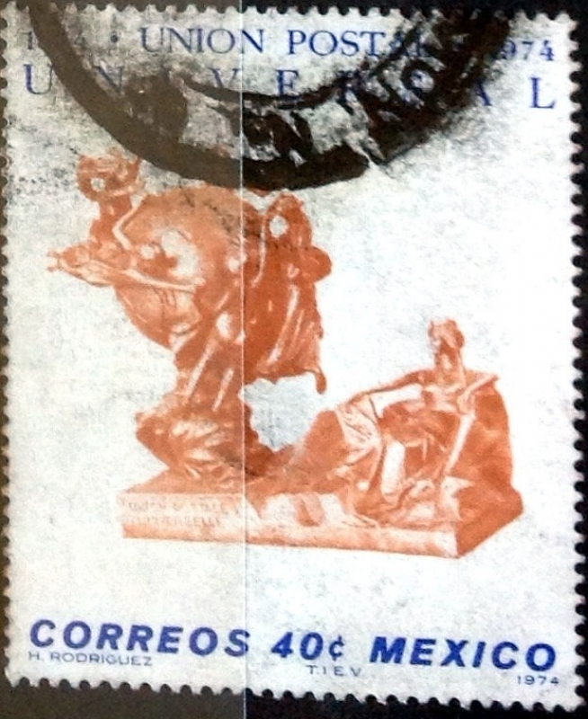 Intercambio 0,20 usd 40 cent. 1974