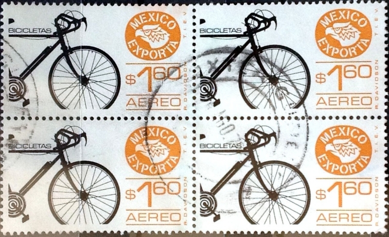 Intercambio 0,80 usd 4 x 1,60 pesos 1975