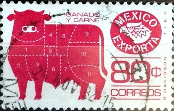 Intercambio 0,20 usd 80 cent. 1976