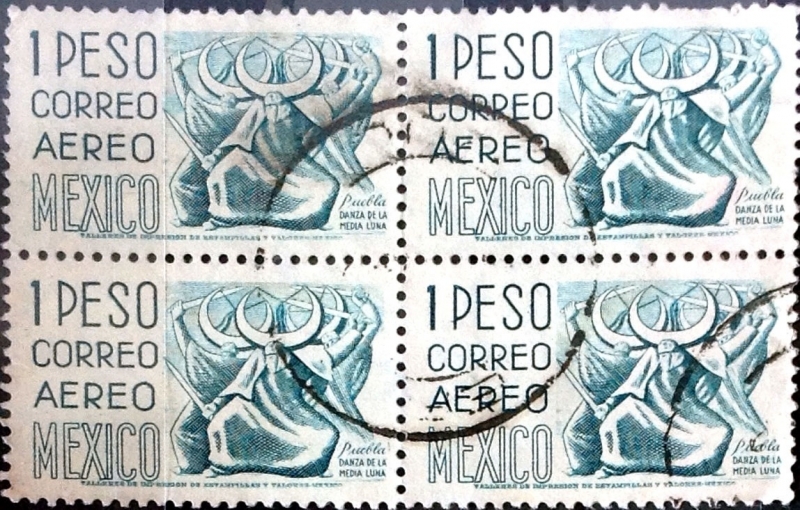 Intercambio 0,80 usd 4 x 1 peso 1950