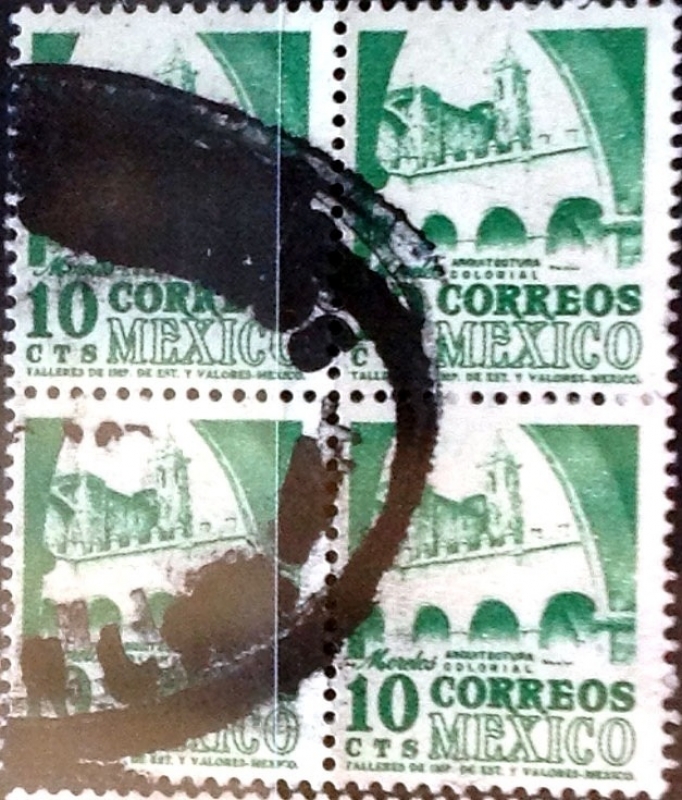 Intercambio 0,80 usd 4 x 10 cent. 1950