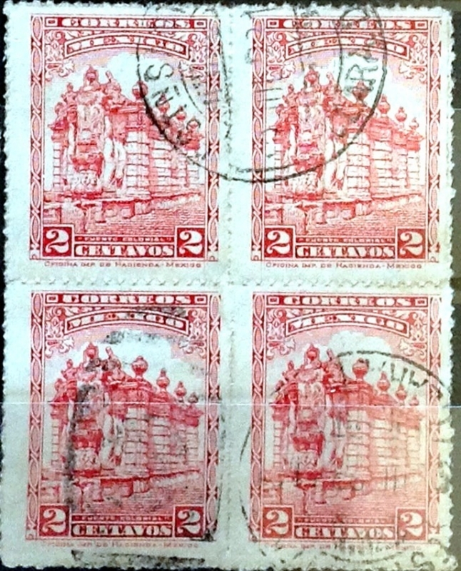 Intercambio 0,20 usd 4 x 2 cent. 1923
