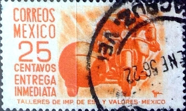 Intercambio 0,20 usd 25 cent. 1954