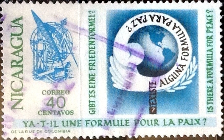 Intercambio cr5f 0,30 usd 40 cent. 1971