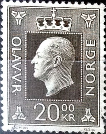 Intercambio 0,20 usd 20 krone 1969