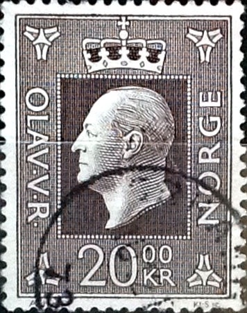 Intercambio 0,20 usd 20 krone 1969