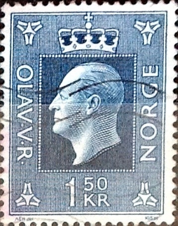 Intercambio 0,20 usd 1,50 krone 1970