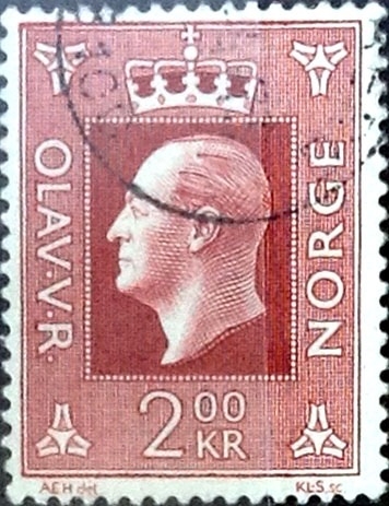 Intercambio 0,20 usd 2 krone 1970