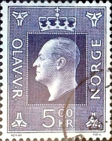 Intercambio 0,20 usd 5 krone 1970