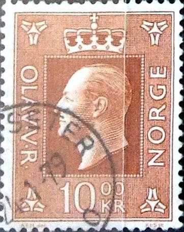 Intercambio 0,20 usd 10 krone 1970