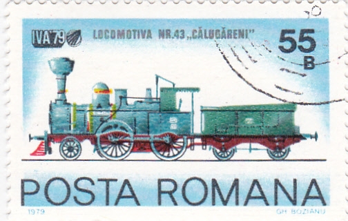 locomotora NR.43 Calugareni
