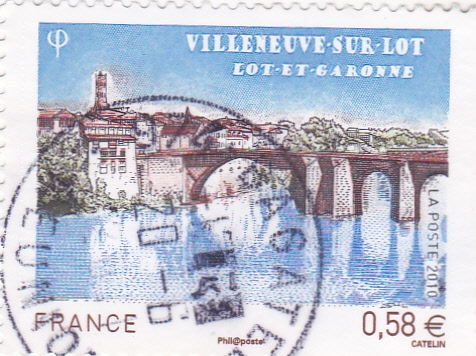 puente sobre el río Garona