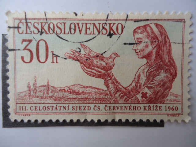 3er Congresode la Cruz Roja Checoslovaco - Mujer - 